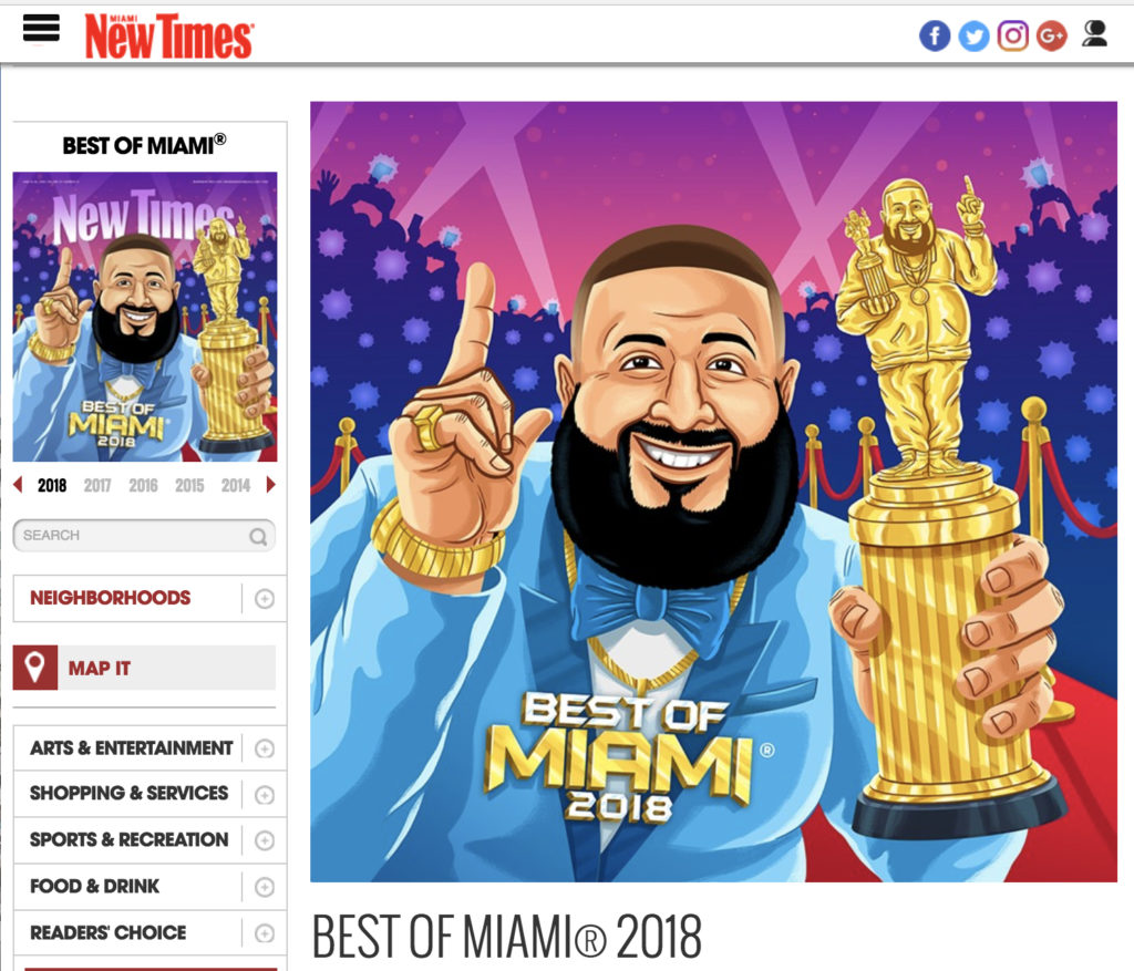 Miami New Times Best Dessert 2018 Rosetta Bakery